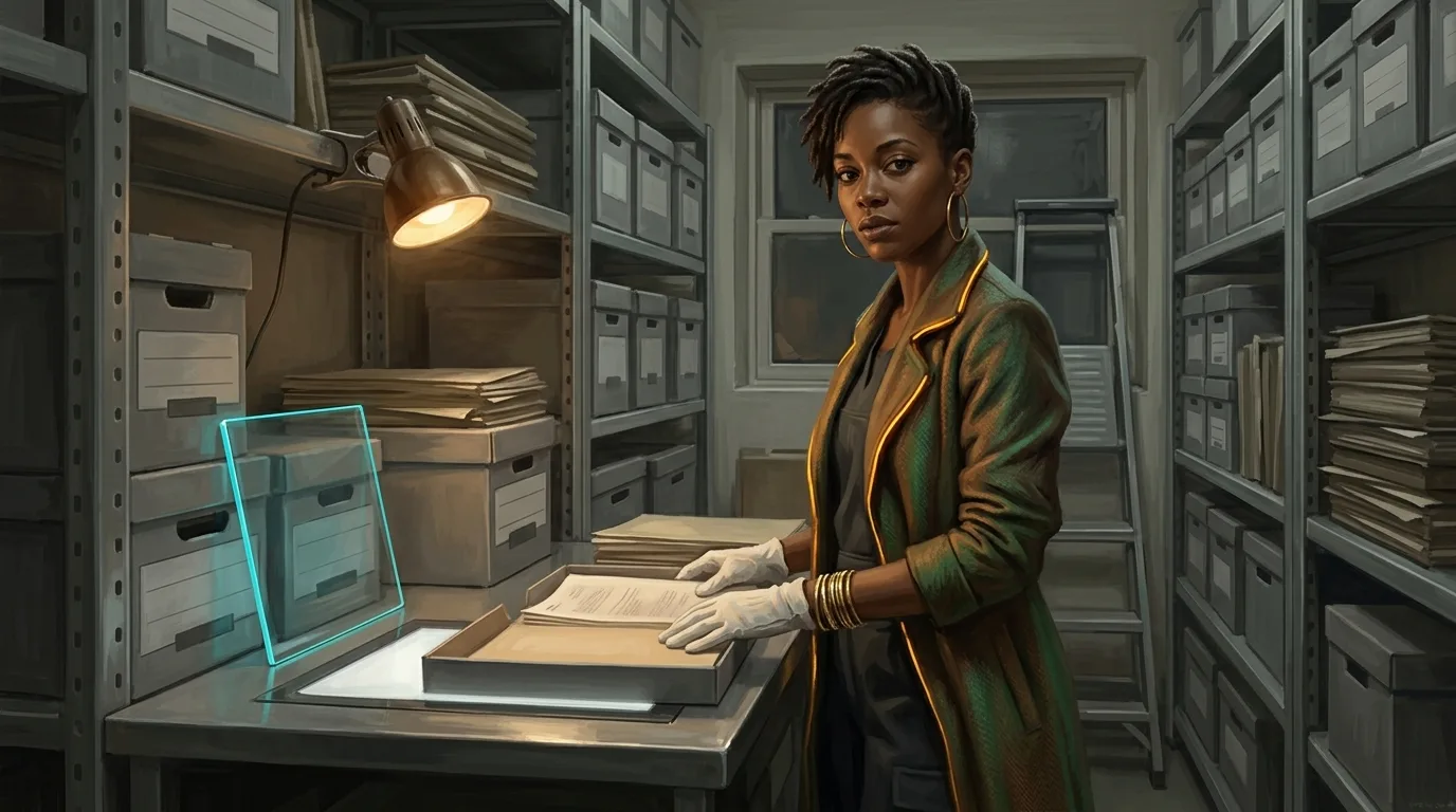 Althea Rhodes in the Belmar Association's archive